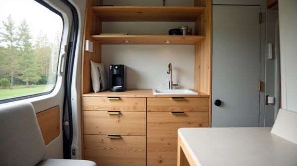 Meubles en kit Heode pour aménager votre van simplement et efficacement